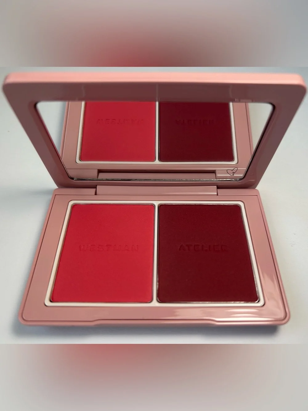 NWT🌷Westman Atelier Baby Cheeks Powder Blush Duo in “Jam & Fizz”
